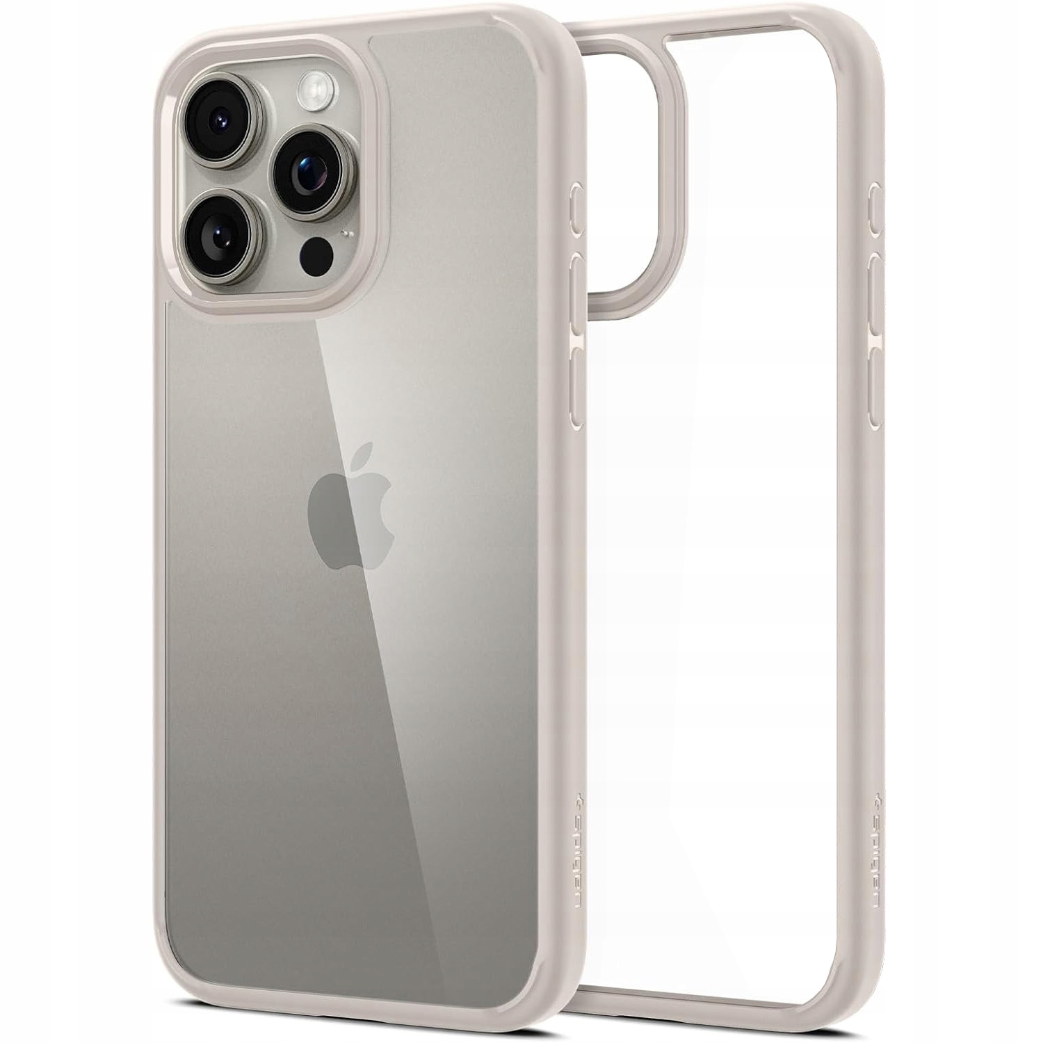 Chrbát Spigen pre Apple iPhone 15 Pro Ultra Hybrid, bezfarebný